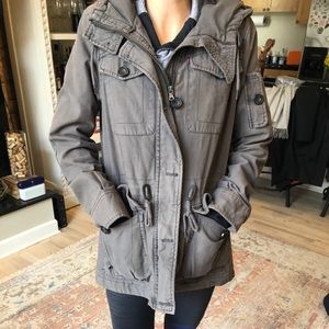 Levi’s grey/green army coat